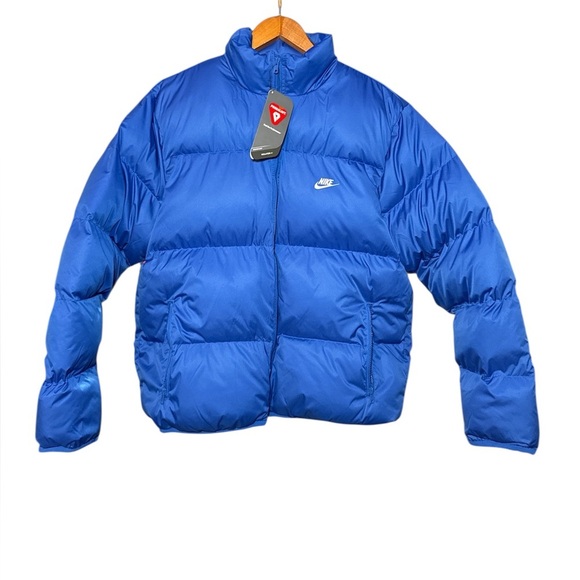 Nike Other - NEW! Nike Sportswear Club Men's Puffer Jacket Quilted Medium Winter Coat